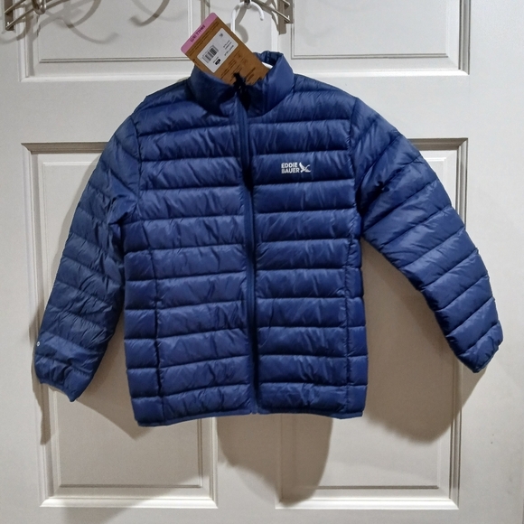 Eddie Bauer Other - Eddie Bauer Kids Blue Down Insulated 650 Lightweight Jacket Size S (6-7) New